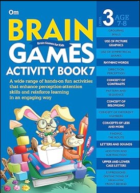 Brain Games for Kids - Brain Games Activity Book 7 - Level 3 